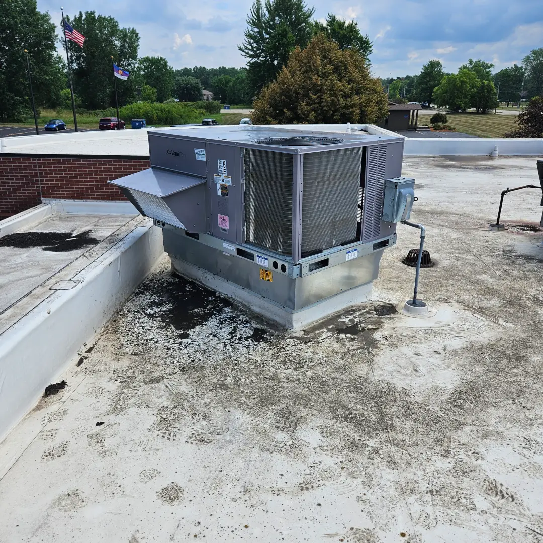 Rooftop HVAC System Installation